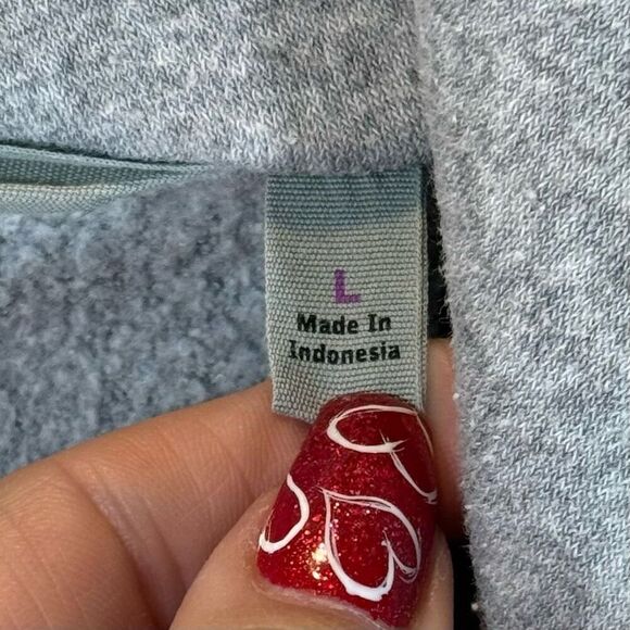 Athleta Star Valley Open Front Fleece Wrap Cardigan Sweater Women's Large - Picture 8 of 13